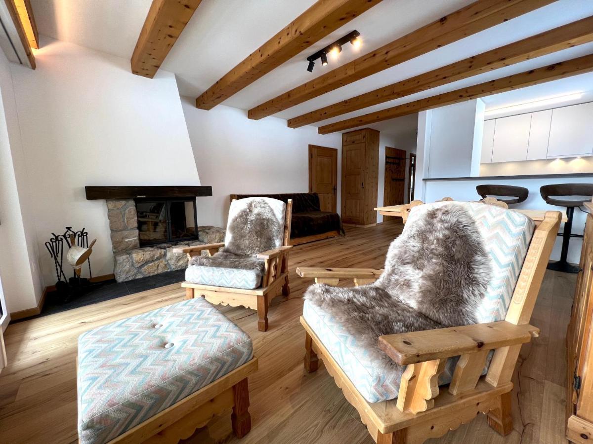 Cosy Apartment Facing Piz Rosatsch Saint-Moritz Extérieur photo