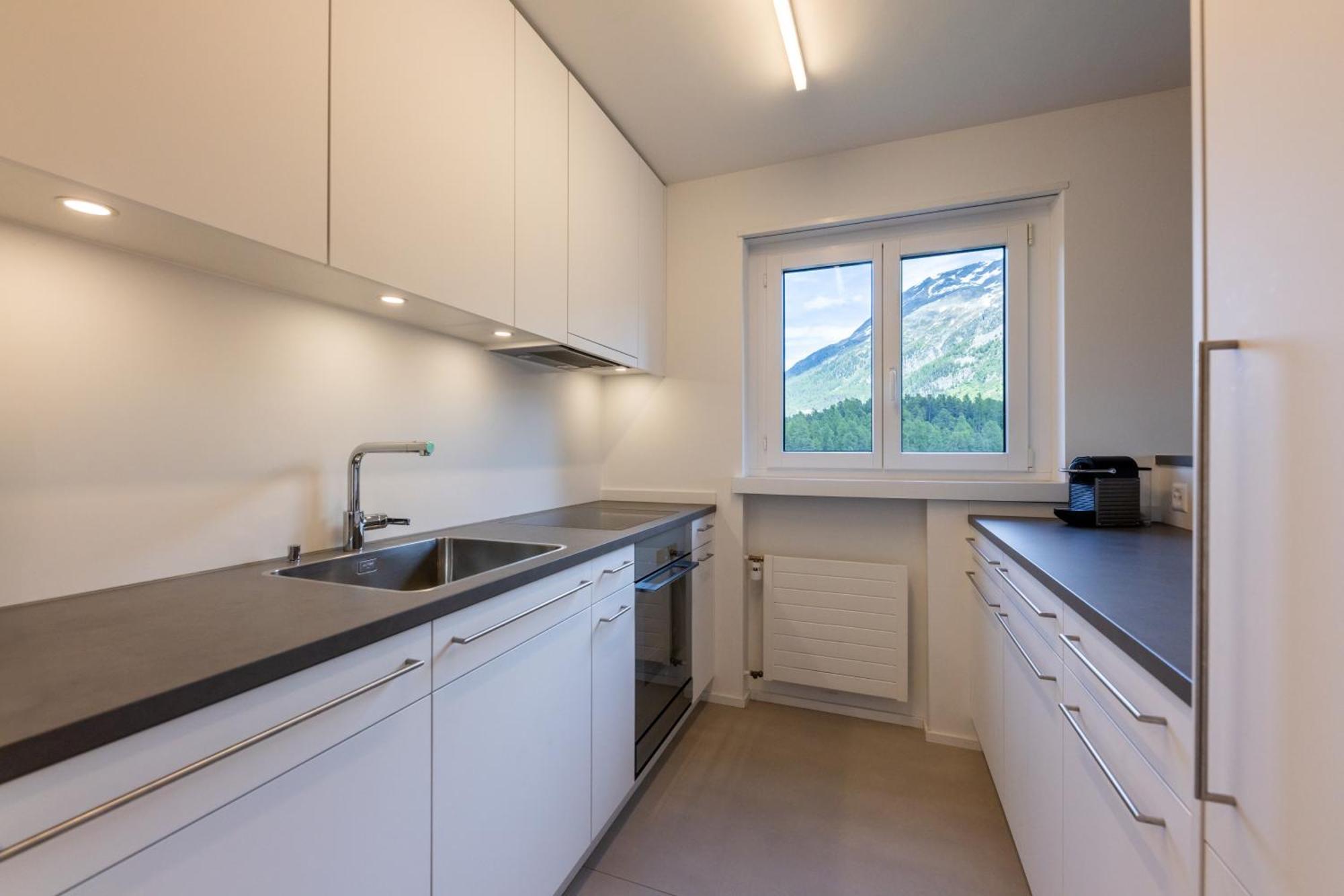 Cosy Apartment Facing Piz Rosatsch Saint-Moritz Extérieur photo